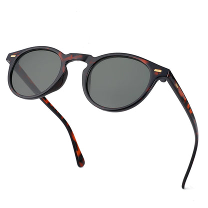 Small Round Sunglasses — Retro Classic UV400 Shades for Men & Women, Perfect for Travel, Shopping & Hiking