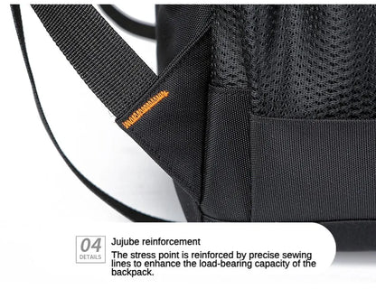 Men’s Oxford Waterproof Backpack – Business Laptop Rucksack for Travel, Work & High School Students