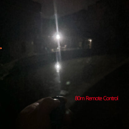 Donwof M3 Car & Motorcycle Strobe Light – Waterproof LED Anti-Collision Warning with Remote