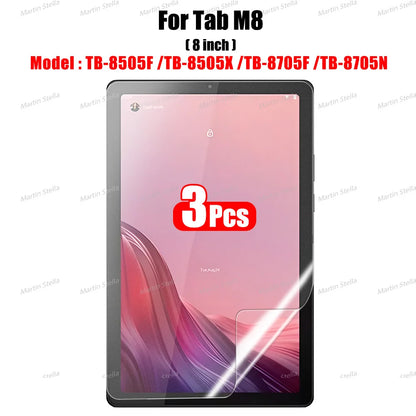3Pcs Paper-Like Screen Protector for Lenovo TAB M10, M9, M8, M11, P12 Pro, P11 – Non-Glass Protector for 1st, 2nd & 3rd Gen