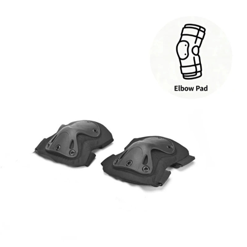 Outdoor Tactical Knee & Elbow Pads - Protective Gear for Cycling, Hiking & Mountaineering