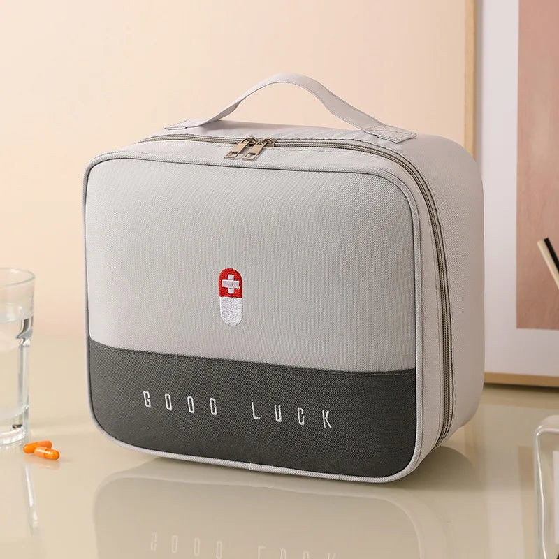 Portable Medicine Box – Compact Pill Organizer for Travel & Daily Use