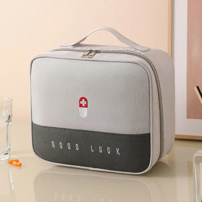 Portable Medicine Box – Compact Pill Organizer for Travel & Daily Use