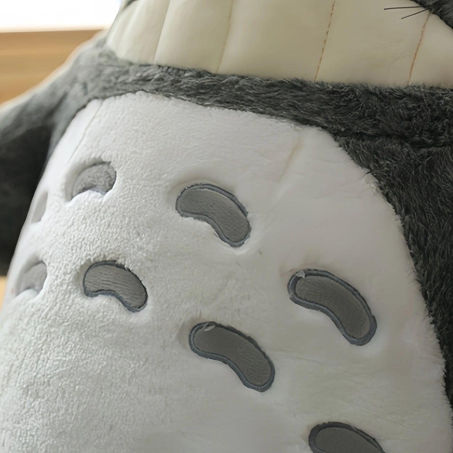 Cartoon Laugh Heartily Totoro Plush Toy — Stuffed Anime Movie Totoro, Lotus Leaf Pillow Plushie, Japanese-Style Doll Gift