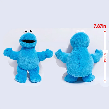 Cute Sesame Street Plush Toys - Elmo, Cookie Monster, Big Bird & Kermit Stuffed Dolls