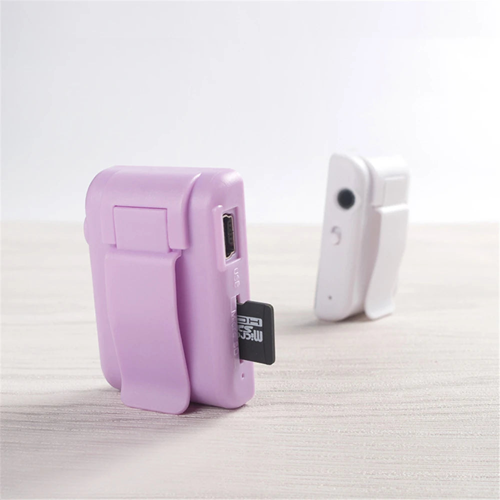 C Key Mini MP3 Player - Portable HiFi USB Music Player with TF Card Support for Sports & Travel