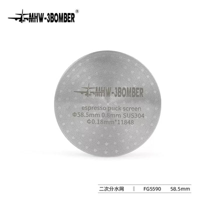 Reusable Coffee Filter Screen – 51/53/58mm Heat Resistant Mesh for Portafilter, Barista Espresso Puck Screen