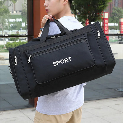 Nylon Travel Duffel Bag for Women & Men – Large Capacity Carry-On, Weekender, Gym & Overnight Sport Tote