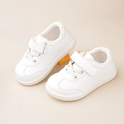 Girls Pink Low Top Sports Sneakers – Soft Casual Flat Shoes for Daily Outdoor Wear