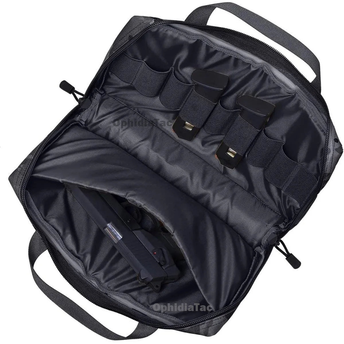 Gun Carrying Bag for Glock 17, M9 - Universal Concealed Pistol Storage with Magazine Pouch, Hunting Accessories