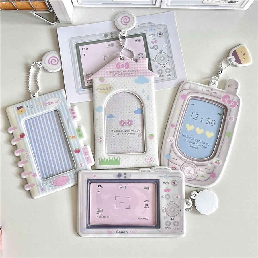 Cute Camera Phone Card Holder - Protective Idol Photocard Sleeve & Collectible Gift