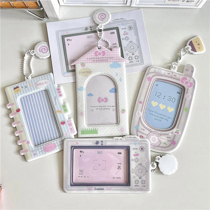 Cute Camera Phone Card Holder - Protective Idol Photocard Sleeve & Collectible Gift