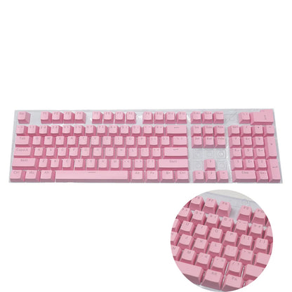 104PCS Universal Mechanical Keyboard Keycaps – Ergonomic Blank Replacement for Cherry MX Backlit Keyboards