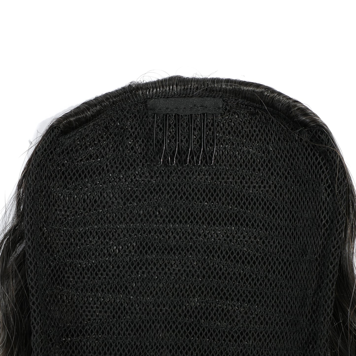 Gladys Water Wave Ponytail: Heat-Resistant Synthetic Fiber Curly Drawstring Hair Extension - Perfect for Black Women