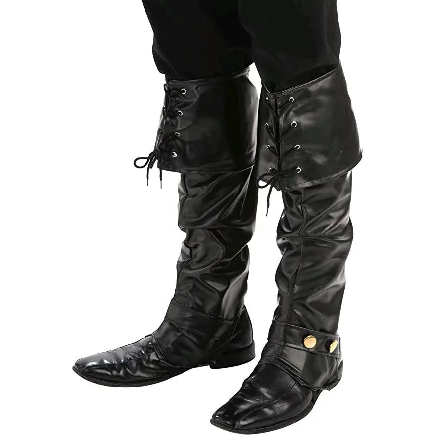 Medieval Viking Gothic Cosplay Shoes – Renaissance Warrior Knight Costume Footwear for Men & Women, Halloween & Carnival Party