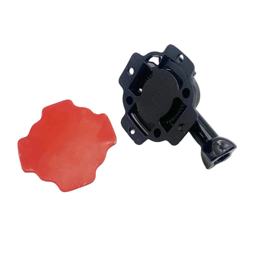 360° Rotating Helmet Mount with 3M Adhesive – GoPro Hero 10/9/8/7/6/5, Xiaomi Yi Action Camera Accessories Universal Helmet Bracket Mount
