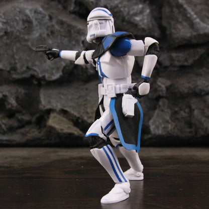 Star Wars 6" Action Figures – 501st Legion ARC & ARF Troopers, Rex, Jesse, Bane, Denal, Tup, Dogma Clone Toy