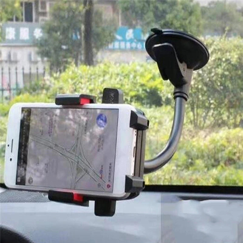2024 Car Phone Navigation Holder – Convenient Handlebar Rearview Mount Clip Bracket for Mobile Phones