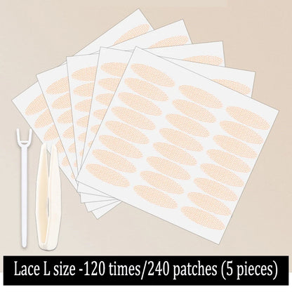 240PCS Invisible Eyelid Tape Stickers – Double Eyelid Lifting Patches for Drooping Eyelids MB310