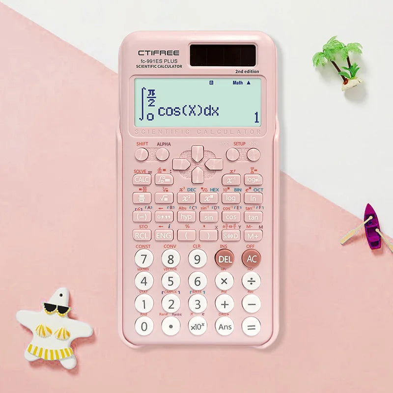 FC-991 ES PLUS Scientific Calculator – 417 Functions Multifunction Exam Calculator for Students | School & College Math Study Tool, Economical Packaging