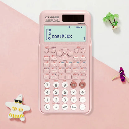 FC-991 ES PLUS Scientific Calculator – 417 Functions Multifunction Exam Calculator for Students | School & College Math Study Tool, Economical Packaging