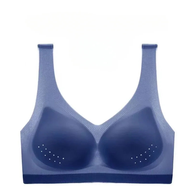 Women's Seamless Wireless Bra - Ultra Thin Breathable Bralette for Sleep and Everyday Wear
