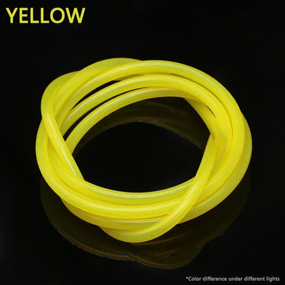 Food Grade Silicone Tube Hose - 1 Meter Flexible Rubber Pipe Water Drink Connector in 1mm to 10mm Inner Diameter Sizes