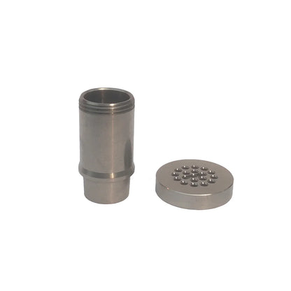 18mm Tiodw Heat Bracket – Grade 2 Titanium Post with 6061 Aluminum Base and Shield