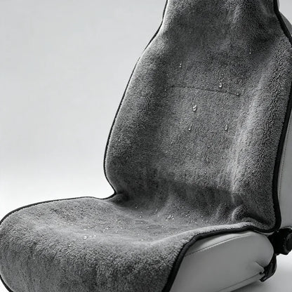 Universal Waterproof Car Seat Cover - Anti-Slip Sweat Towel Protector for Gym, Beach & Outdoor Use