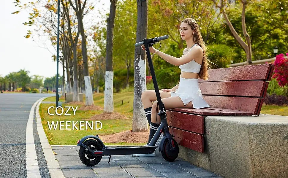 G5.0 Electric Scooter 36V — 10.5Ah Battery, 21-Mile Range, 19MPH, 350W Motor, 8.5-Inch Tires, Foldable E-Scooter