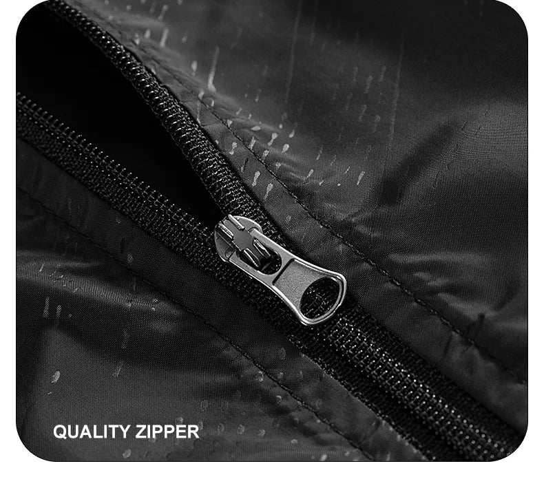 LNGXO Waterproof Hiking Jackets for Men & Women – Sun Protection Windbreaker, Camping, Climbing, and Outdoor Rain Coat, Unisex Portable Gear