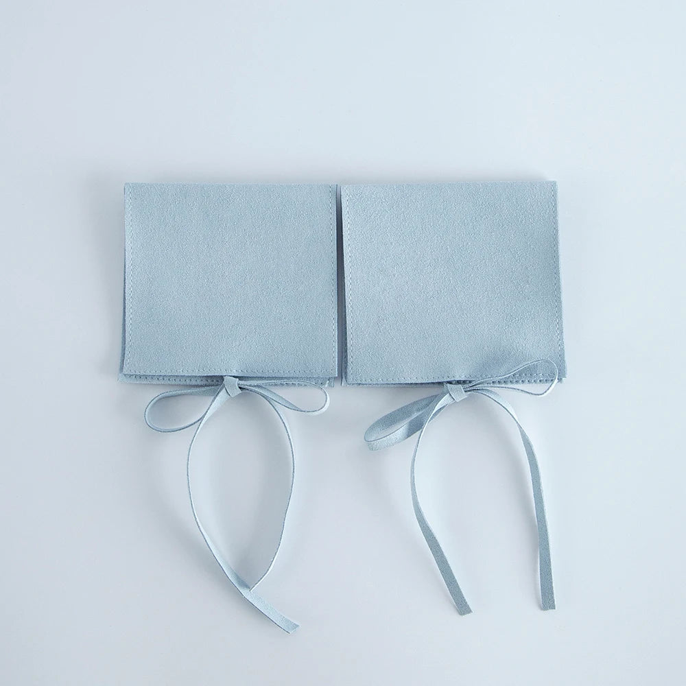 10PCS Velvet Jewelry Gift Pouches - Elegant Wedding Favor Bags & Microfiber Cosmetic Storage Bags