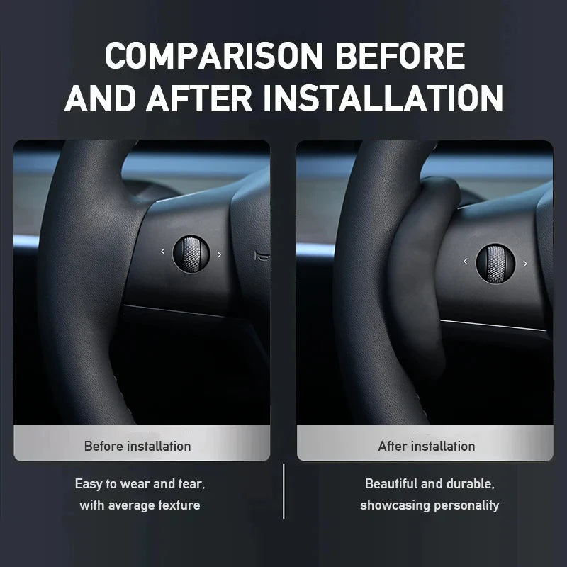 Car FSD Assisted Driving Counterweight for Tesla Model 3 & Model Y (2016-2022): Enhance Autopilot Experience with this Assistance Artifact - AP Compatibility!