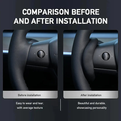 Car FSD Assisted Driving Counterweight for Tesla Model 3 & Model Y (2016-2022): Enhance Autopilot Experience with this Assistance Artifact - AP Compatibility!