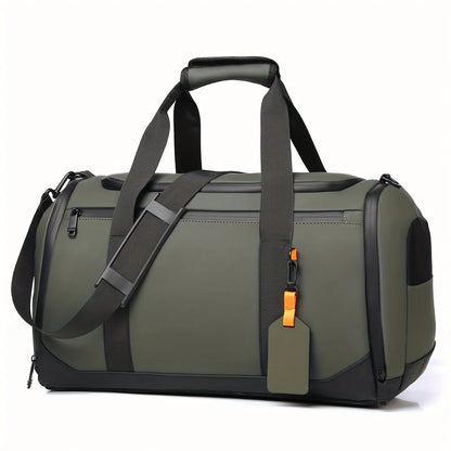 Large Capacity Men’s Carry-On Travel Duffel Bag – Spacious Gym & Weekend Overnight Bag with Multiple Compartments