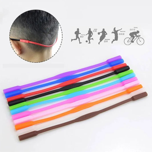 20Pcs Silicone Eyeglass Retainer Cords - Anti-Slip Glasses Holder Straps for Kids & Adults Sunglasses 17mm/20mm