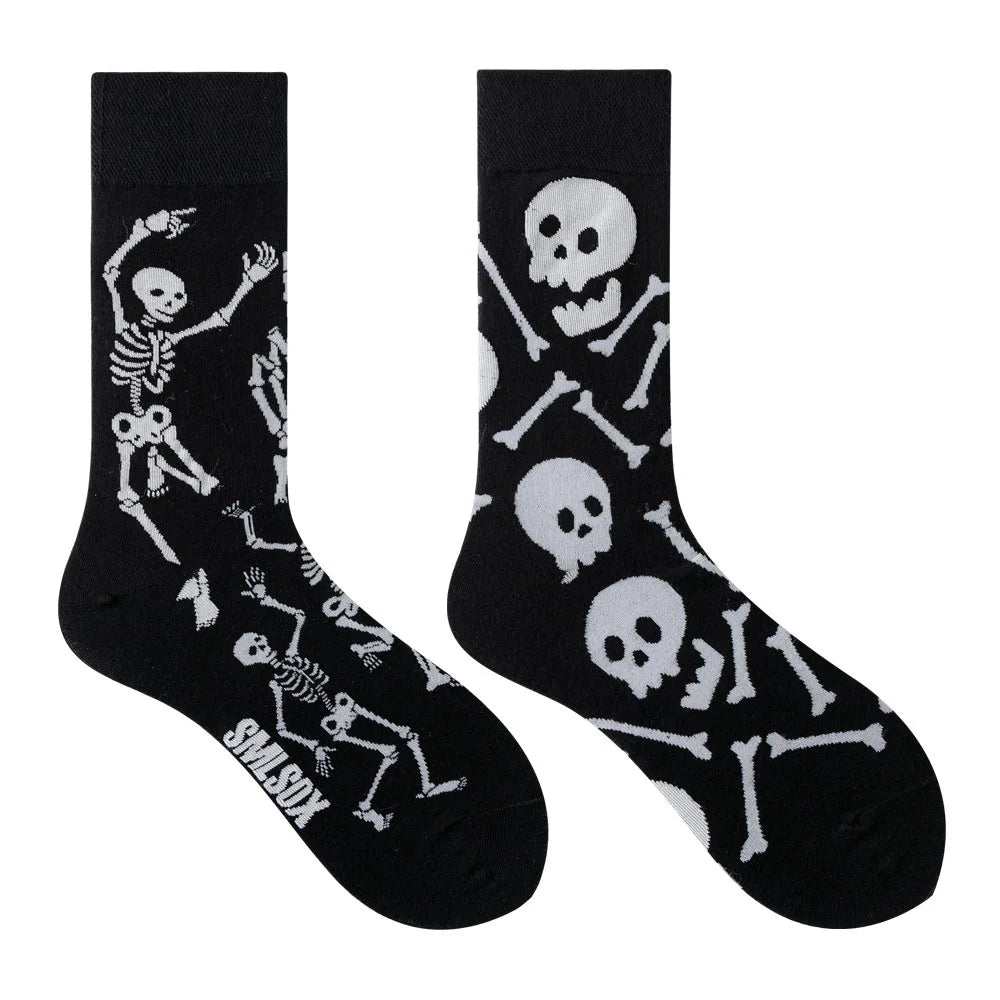 Unisex AB Tide Animal Cotton Socks – Colorful Cat, Dog, Koala, Cow Crew Socks for Men & Women, Four Seasons Gift