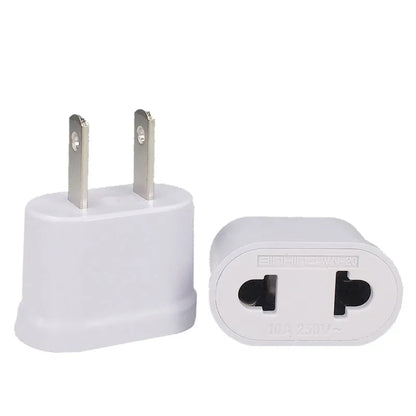 US/EU/AU Power Plug Adapter: European Socket to USA Plug Electric Charger Socket - Japan, China, Americana AC Converter