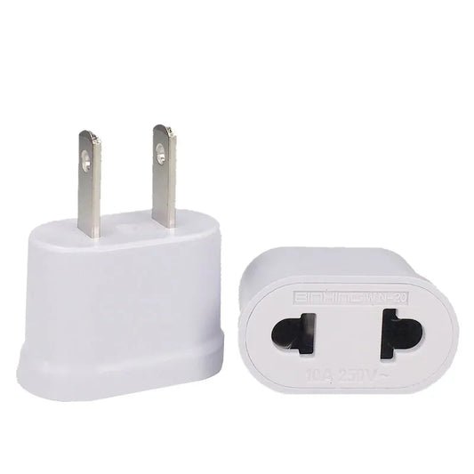 US/EU/AU Power Plug Adapter: European Socket to USA Plug Electric Charger Socket - Japan, China, Americana AC Converter