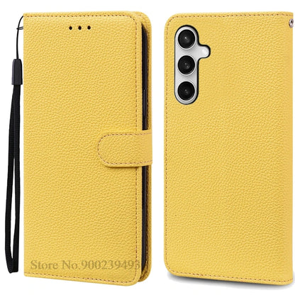 Samsung Galaxy A17 5G Case - Leather Flip Wallet Cover for A175F/A176B 4G & 5G