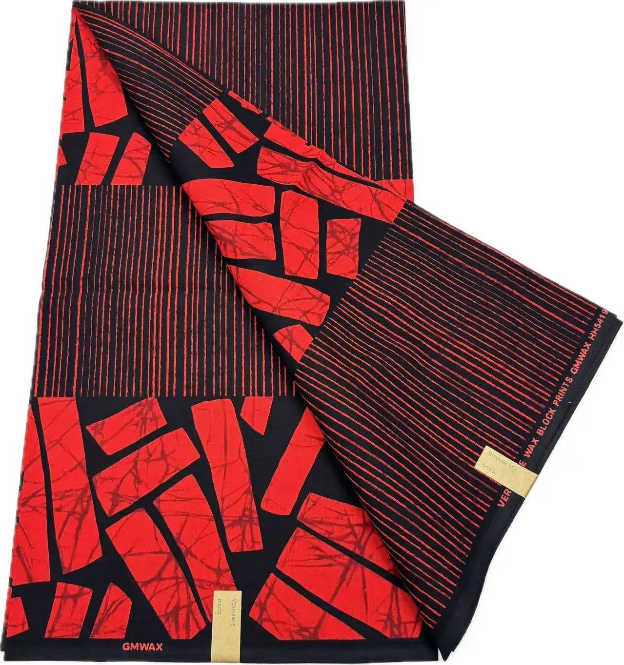 100% Cotton African Ankara Wax Fabric - Soft Real Wax Print for Dresses