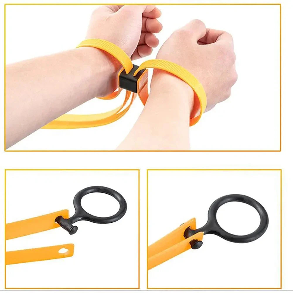 New Tactical Plastic Cable Ties – Disposable Handcuffs for Police, CS Gear, Hunting & Cosplay