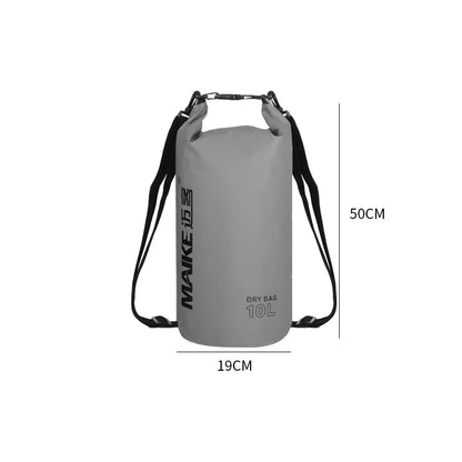 Waterproof Dry Bag Backpack - 5L/10L/15L Outdoor Storage Bag for Swimming, Rafting, Kayaking & Trekking