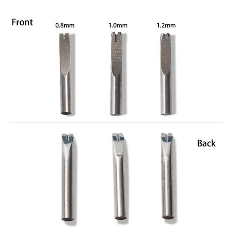 7-in-1 Professional Leather Craft Tool – Adjustable Stitching, Slotting & Creasing Trimmer for DIY Handmade Leatherwork