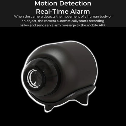 X5 Mini WiFi Security Camera - 1080P HD Wireless Surveillance Camera with Night Vision & Motion Detection