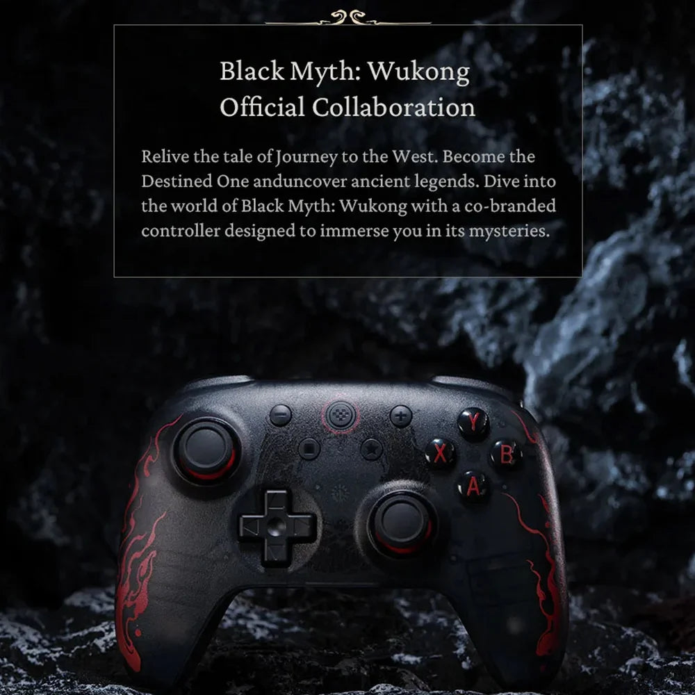 8BitDo Myth Wukong Ultimate 2C Gamepad - Wireless & Wired Gaming Controller for PC, Windows 10/11, Steam, Raspberry Pi & Android