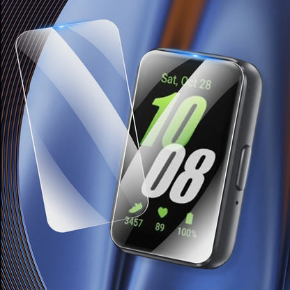 HD Tempered Glass Screen Protector for Samsung Galaxy Fit 3 – Anti-Scratch TPU Film, Full Coverage Smartwatch Protection