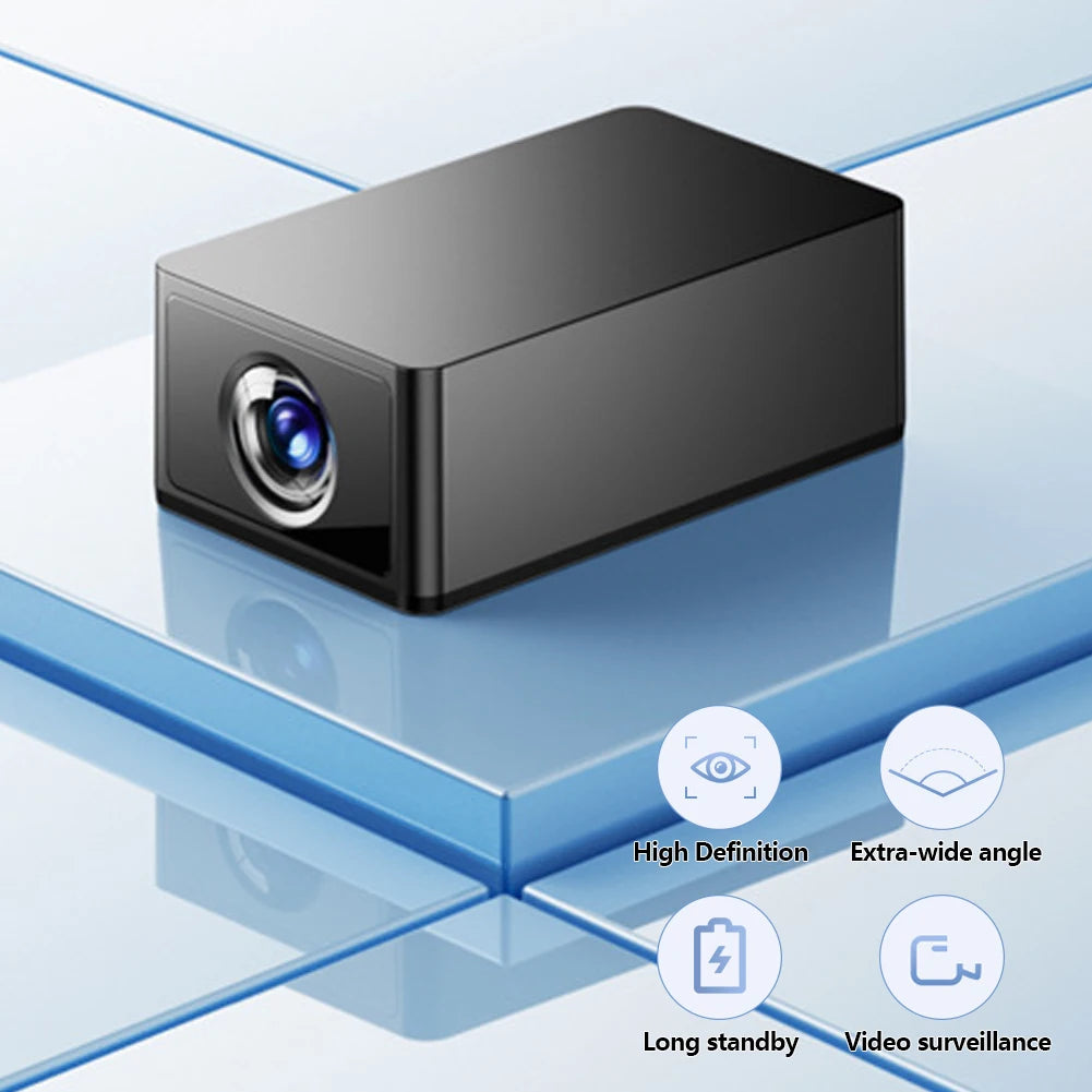 Mini WiFi Security Camera - Wireless HD Indoor Surveillance Cam with IR Night Vision
