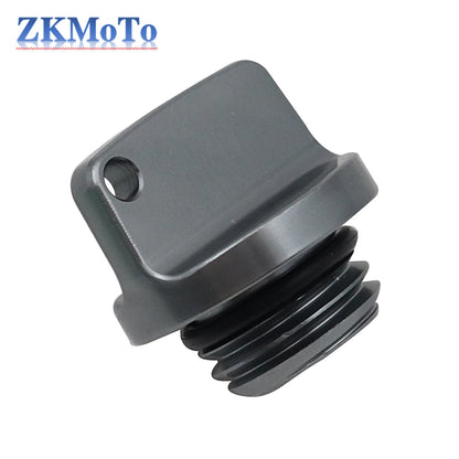 CNC Motorcycle Engine Oil Filler Cap - M20x2.5 Crankcase Screw Cover for Yamaha Honda Suzuki Kawasaki