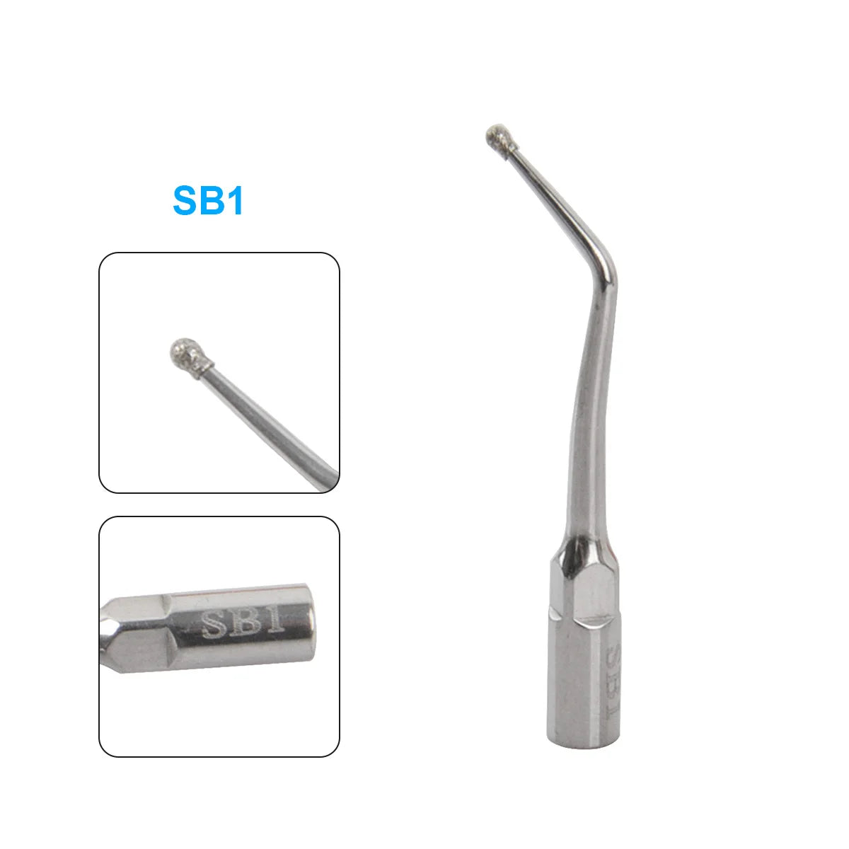 AZDENT Dental Ultrasonic Scaler Tips – Scaling, Periodontics, Endo, Perio Tips for EMS, Woodpecker, DTE, NSK, SATELEC Scalers